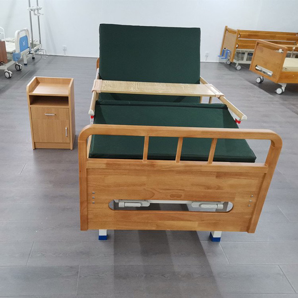 環翠定制養老院護理床直銷,木質老人床